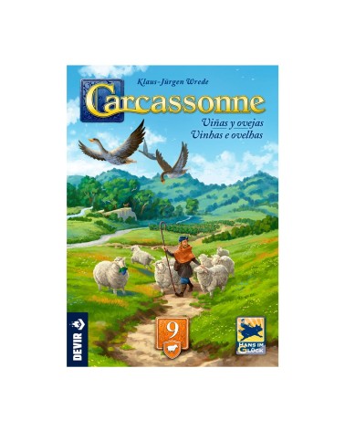 CARCASSONNE VIÑAS Y OVEJAS 9