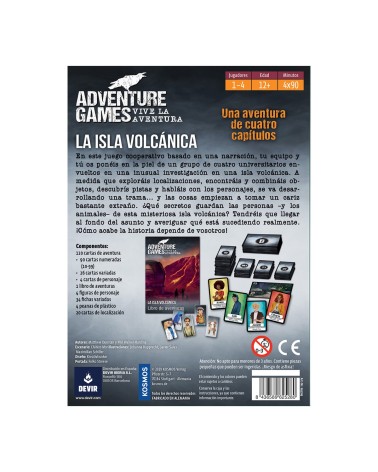 ADVENTURE GAMES: ISLA VOLCANICA