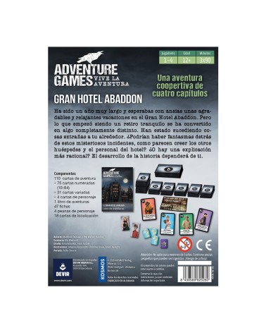 ADVENTURE GAMES: GRAN HOTEL ABADDON