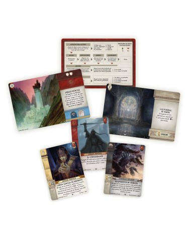 GUERRA DEL ANILLO: EL JUEGO DE CARTAS - CONTRA LA SOMBRA