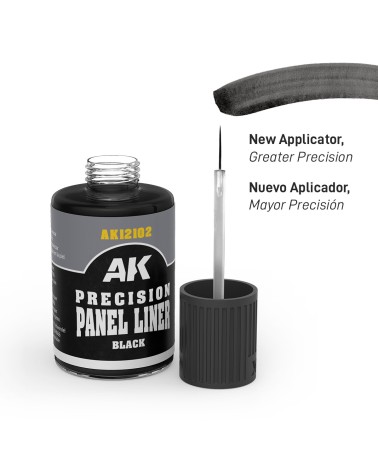 BLACK PRECISION PANEL LINER