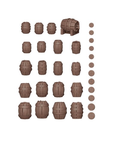 WOOD BARRELS – AK BASING BITS | Comprar en Troll Cave