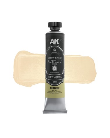 OFF WHITE 20ML – ARTISTIC DENSE ACRYLIC COLOR