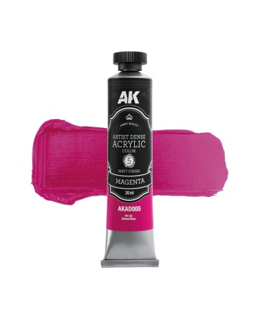 MAGENTA 20ML – ARTISTIC DENSE ACRYLIC COLOR