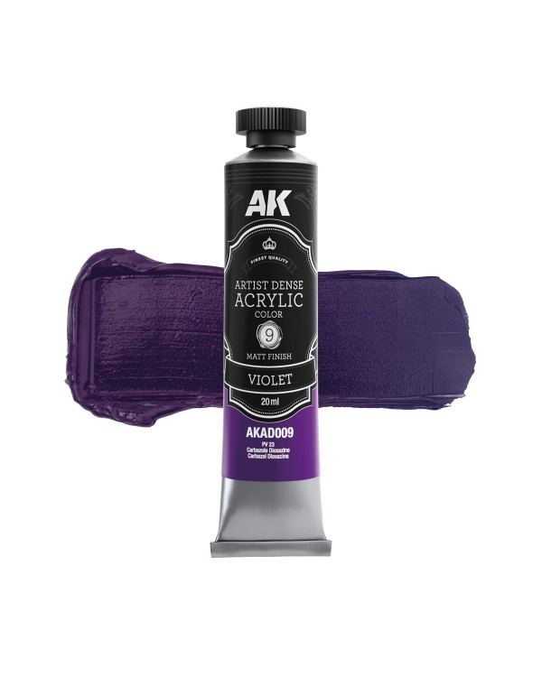 VIOLET 20ML – ARTISTIC DENSE ACRYLIC COLOR