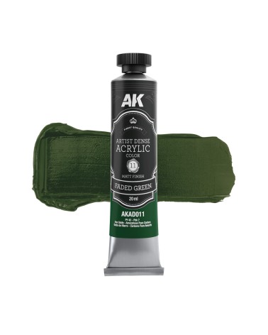FADED GREEN 20ML – ARTISTIC DENSE ACRYLIC COLOR