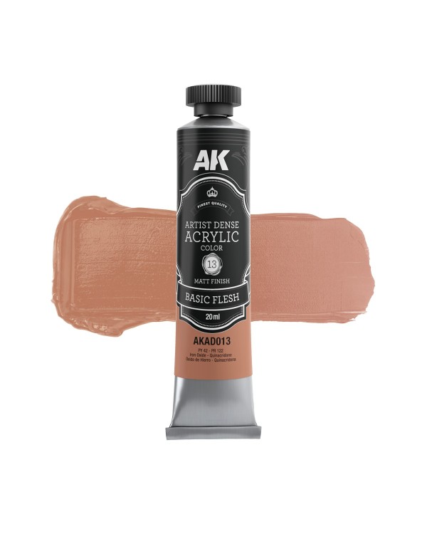 BASIC FLESH 20ML – ARTISTIC DENSE ACRYLIC COLOR