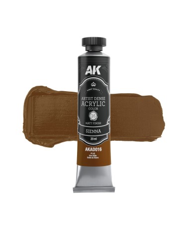SIENNA 20ML – ARTISTIC DENSE ACRYLIC COLOR