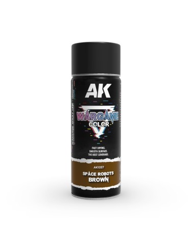 FINE PRIMER SPACE ROBOTS BROWN SPRAY 400ML