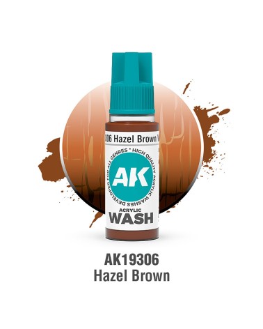HAZEL BROWN (18ML) - ACRYLIC WASH
