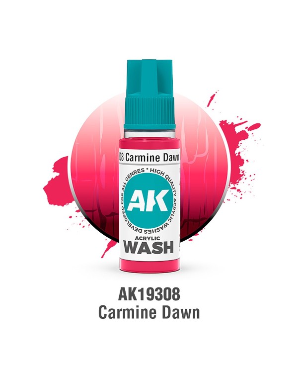 CARMINE DAWN 18ML - ACRYLIC WASH