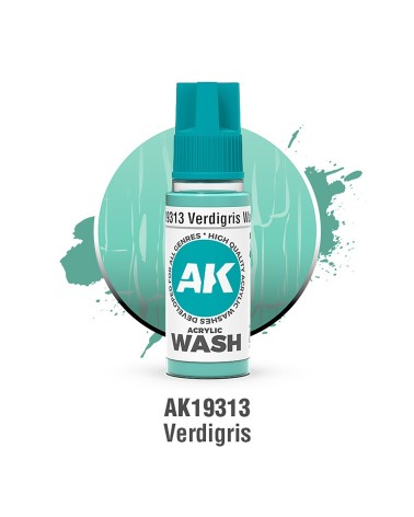 VERDIGRIS (18ML) - ACRYLIC WASH