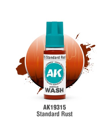 STANDARD RUST (18ML) - ACRYLIC WASH