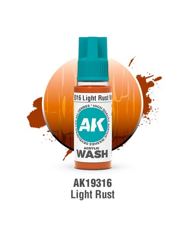 LIGHT RUST (18ML) - ACRYLIC WASH