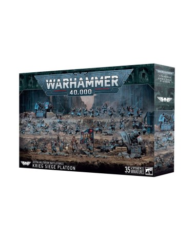 40K: ASTRA MILITARUM - KRIEG SIEGE PLATOON BATTLEFORCE