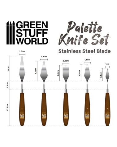 PALETTE KNIFE SET