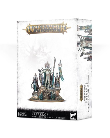 AOS: OSSIARCH BONEREAPERS - KATAKROS, MORTARCH OF THE NECROPOLIS