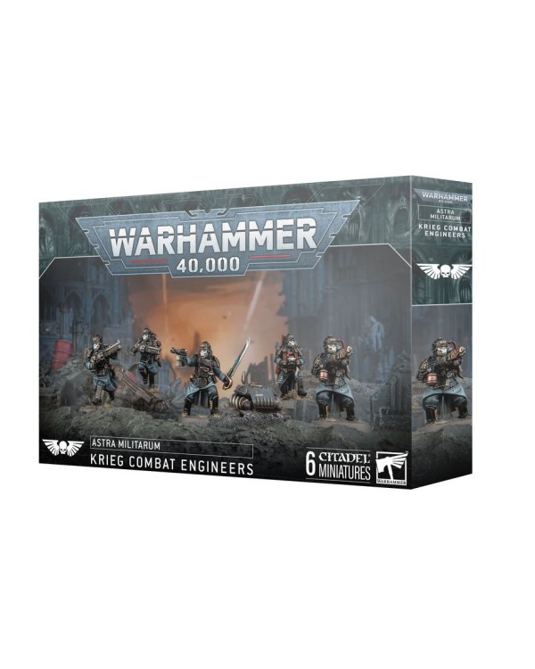 40K: ASTRA MILITARUM - KRIEG COMBAT ENGINEERS