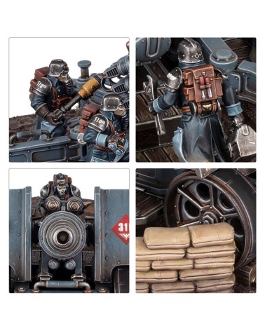 40K: ASTRA MILITARUM - ARTILLERY TEAM