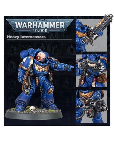 40K: SPACE MARINES - HEAVY INTERCESSORS