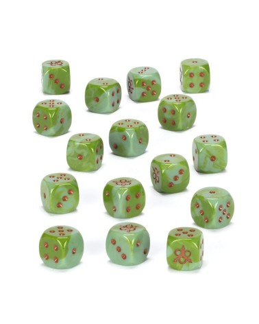 AOS: MAGGOTKIN OF NURGLE - DICE SET