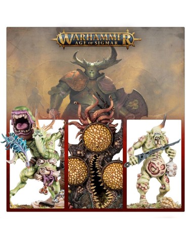 AOS: MAGGOTKIN OF NURGLE - THE PUSTULES