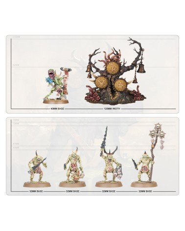 AOS: MAGGOTKIN OF NURGLE - THE PUSTULES