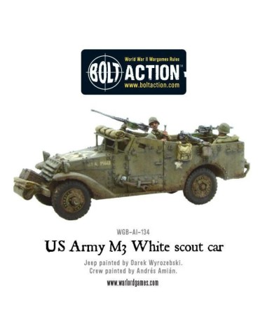 US ARMY M3 WHITE SCOUT CAR