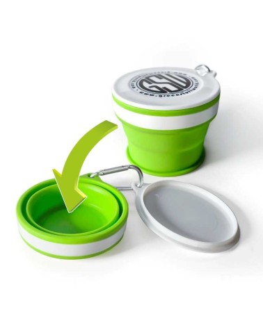 COLAPSIBLE SILICONE CUP 170ML