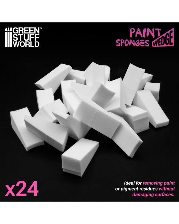 PAINT SPONGES WEDGE X24