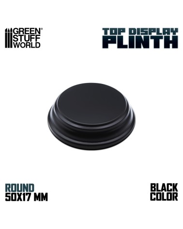 TOP DISPLAY PLINTH ROUND 50X17MM
