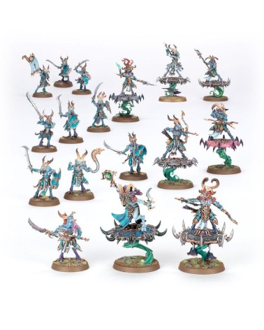 AOS: DISCIPLES OF TZEENTCH - TZAANGOR WARFLOCK SPEARHEAD