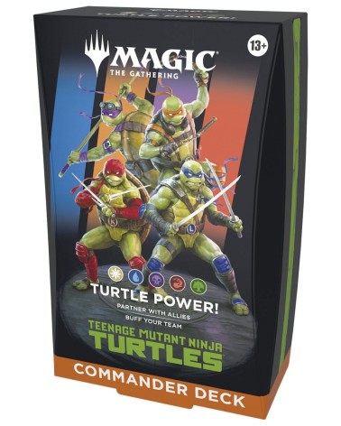 MG TEENAGE MUTANT NINJA TURTLES TURTLE POWER DECK ENG