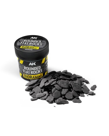 ROUNDED FLAT ROCKS 100ML - DIORAMA SERIES
