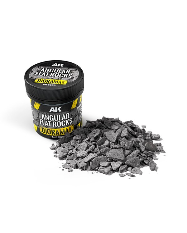 ANGULAR FLAT ROCKS 100ML - DIORAMA SERIES