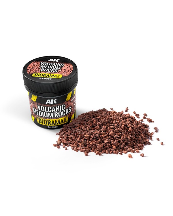 VOLCANIC MEDIUM ROCKS 100ML - DIORAMA SERIES