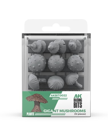 GIGANT MUSHROOMS – AK BASING BITS