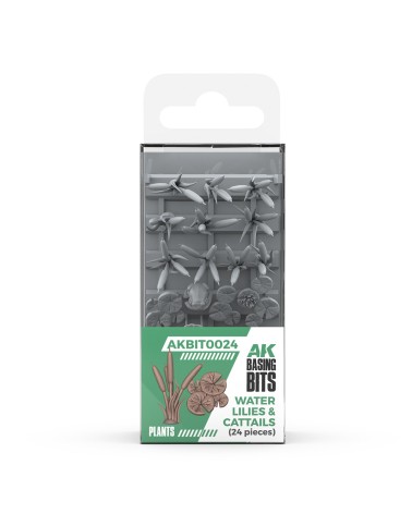 WATER LILIES & CATTAILS – AK BASING BITS