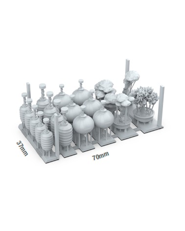 JAPANESE LAMPS & BONSAI – AK BASING BITS