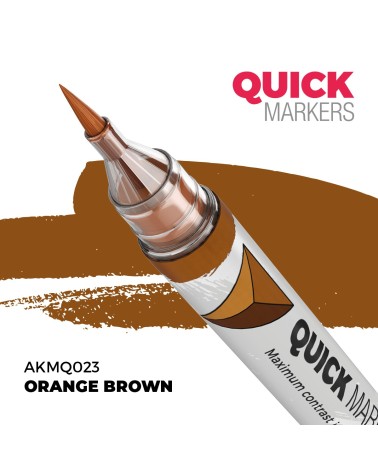 ORANGE BROWN - QUICK MARKER