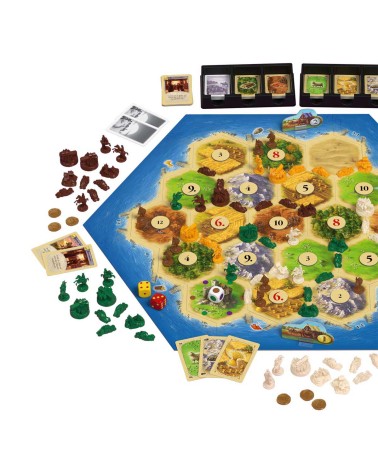 CATAN MERCADERES Y BARBAROS EXP 5-6 JUG