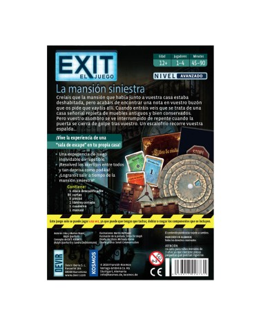 EXIT LA MANSIÓN SINIESTRA