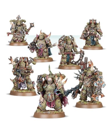 40K: DEATH GUARD - PLAGUE MARINES