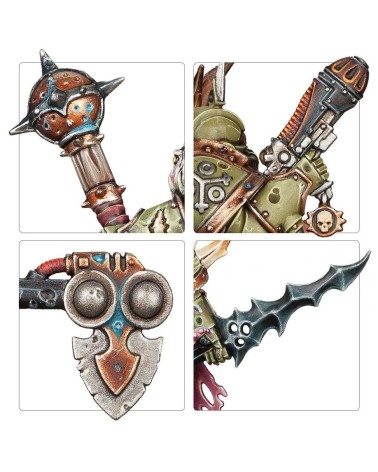 40K: DEATH GUARD - PLAGUE MARINES