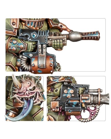 40K: DEATH GUARD - PLAGUE MARINES