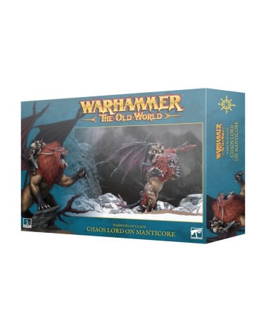 TOW: WARRIORS OF CHAOS - CHAOS LORD ON MANTICORE