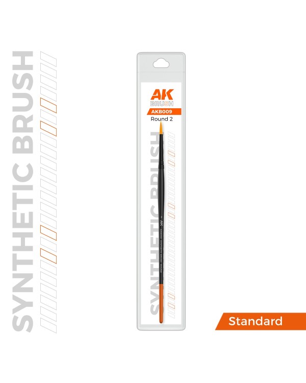 ROUND BRUSH 2 - SYNTHETIC BRUSH
