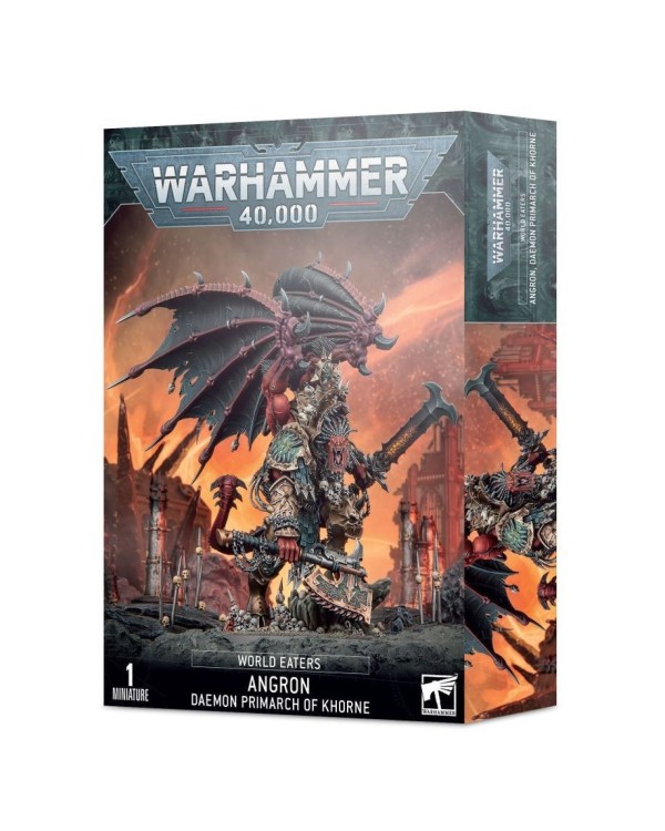 40K: WORLD EATERS - ANGRON, DAEMON PRIMARCH OF KHORNE