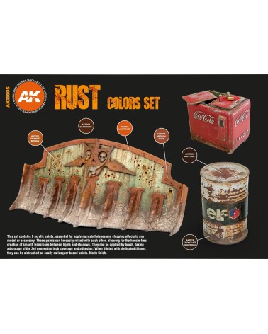 RUST COLORS SET