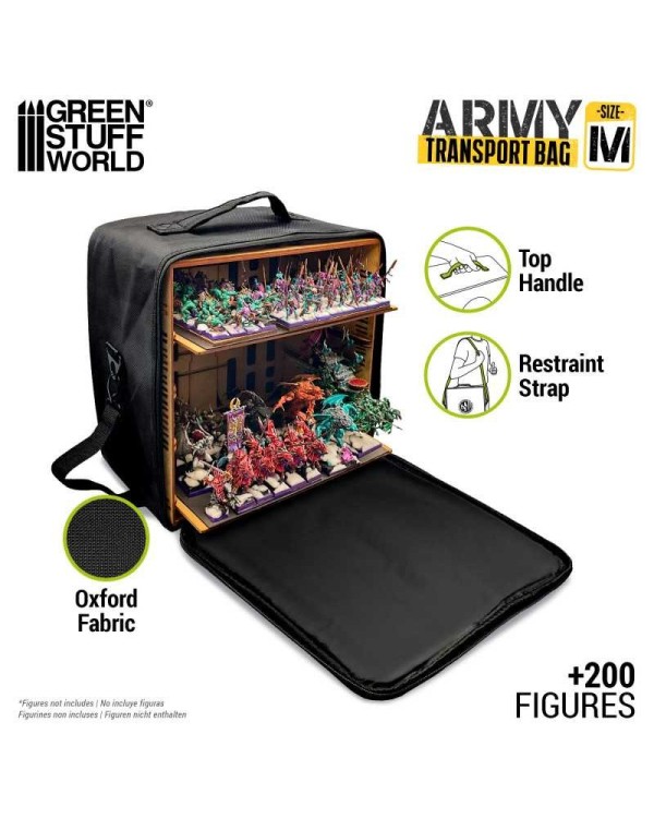 ARMY TRANSPORT BAG M GREEN STUFF